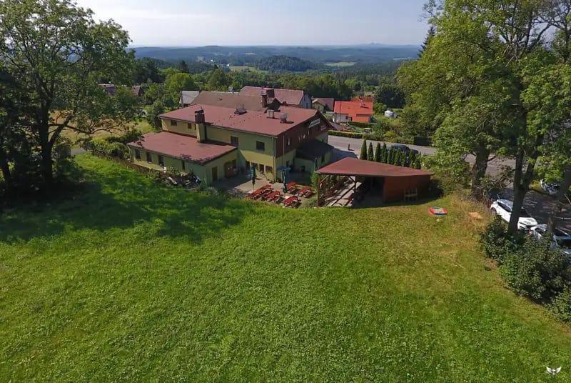 Penzion Pod Jestedem Hoření Paseky Exterior foto